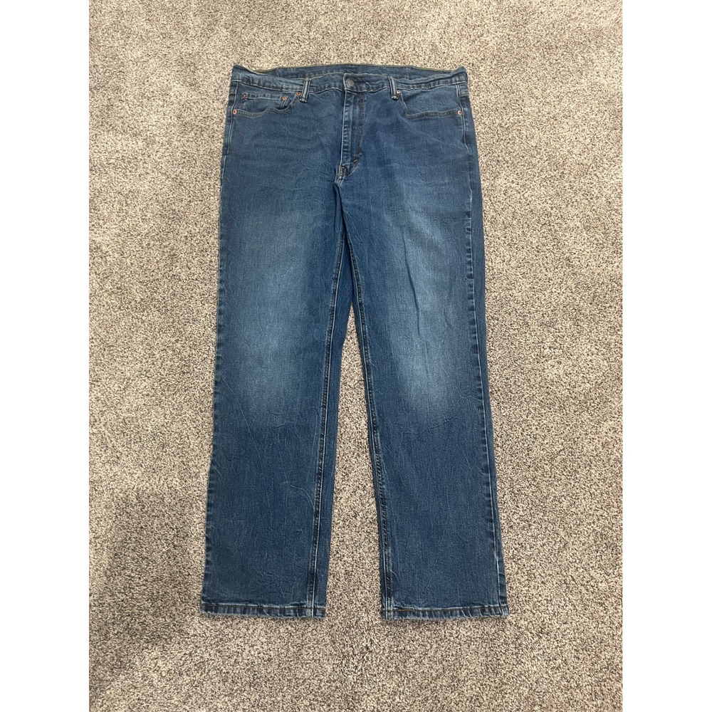 Levis 541 Athletic Taper Mens Blue Jeans W40 L32 Medium Wash Denim